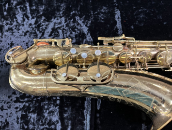 Photo German-made Original Lacquer Kohlert '57 Tenor Saxophone - Serial # 44552